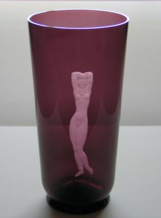 Vase with Standing Female Nude