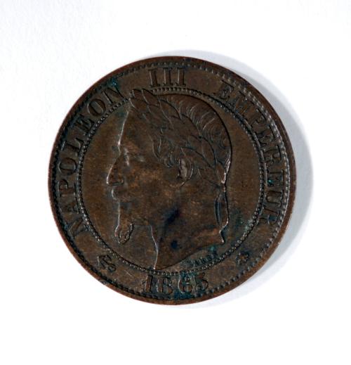Five Centimes Coin