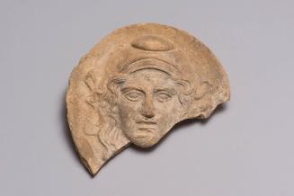 Antefix with Head of Artemis Bendis or an Amazon