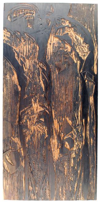 Woodblock for Large Color Print (l87.55.1148-1153)