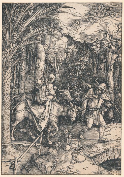 The Flight Into Egypt from the "Life of the Virgin"