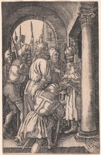 Christ Before Pilate (#5 of the Small Engraved Passion)