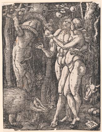 Fall of Man, from the Small Woodcut Passion
