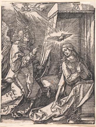 The Annunciation, from the Small Woodcut Passion