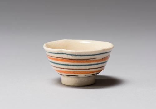 Striped Sake Cup