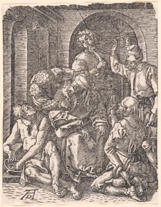 The Mocking of Christ, from the Small Woodcut Passion