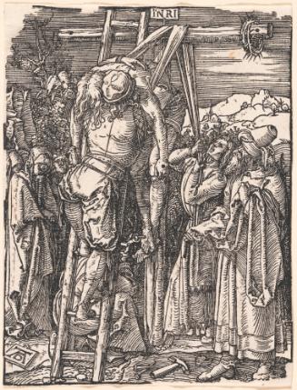 The Descent from the Cross, from the Small Woodcut Passion