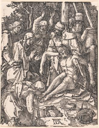 The Lamentation, from the Small Woodcut Passion