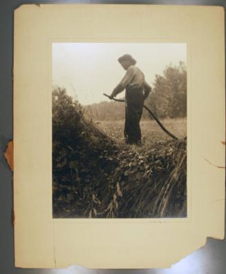 Man Working in Field