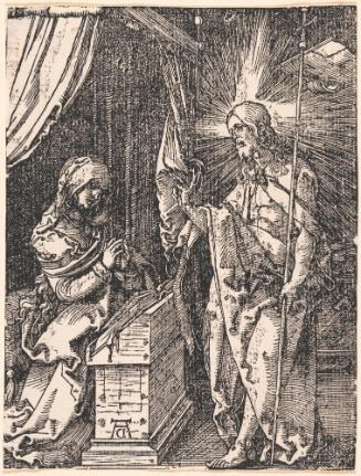 Christ Appearing to His Mother, from the Small Woodcut Passion