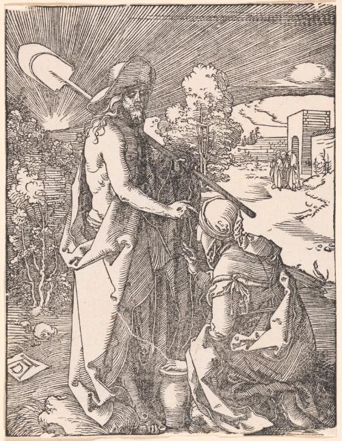 Noli Me Tangere, from the Small Woodcut Passion