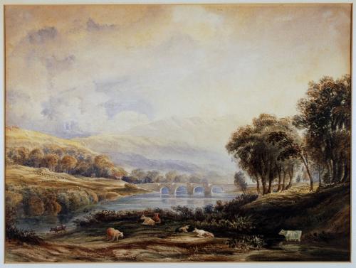 Landscape with Cattle Resting