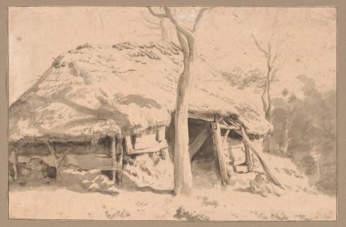 Study of a Hut or Sheepfold