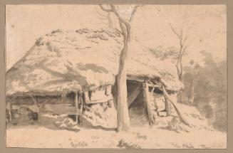 Study of a Hut or Sheepfold