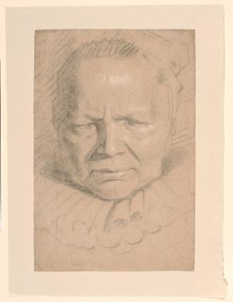 Study of Elizabeth van Noort, the artist's mother-in-law