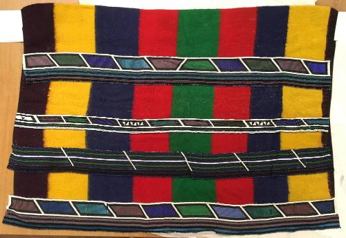 Esther Mahlangu’s Marriage Blanket (Nguba)