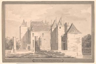 A view of the Castle Beverweerd, after Cornelis Pronk