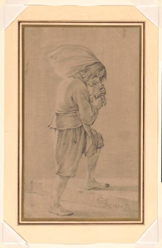 Study of a Boy Carrying a Sack