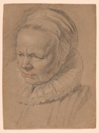Portrait of Elizabeth van Noort, the artist's mother-in-law