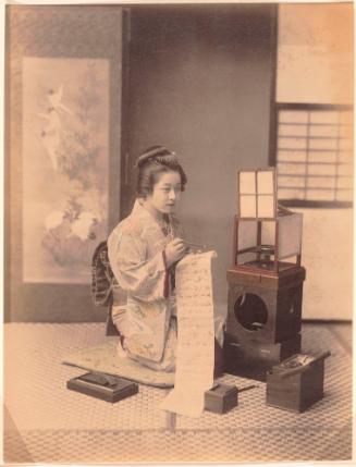 Young Woman Writing