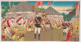 Triumphal Return of Victorious Japanese Imperial Army from Asan