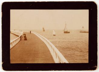 View of a Pier and Ships