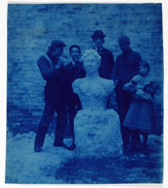 Group with a Snowman