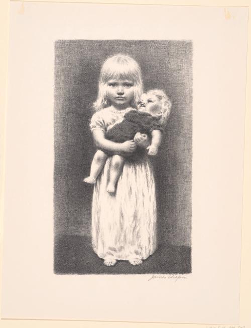 Little Girl with a Doll