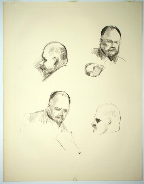 Ambroise Vollard, Four sketches