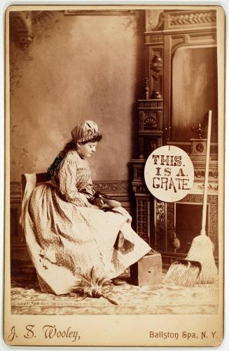 Portrait of a Woman Posed as Cinderella?