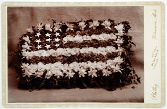 Floral Arrangement at the Funeral of a Civil War Veteran