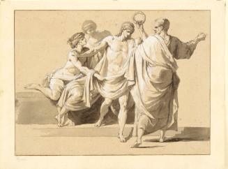 Socrates Leading Alcibiades away from the Dangers of a Sensual Life