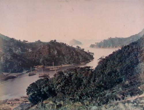 Nagasaki Harbor Showing Island of Poffenbury