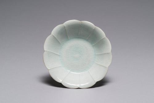 Qingbai Foliate Dish