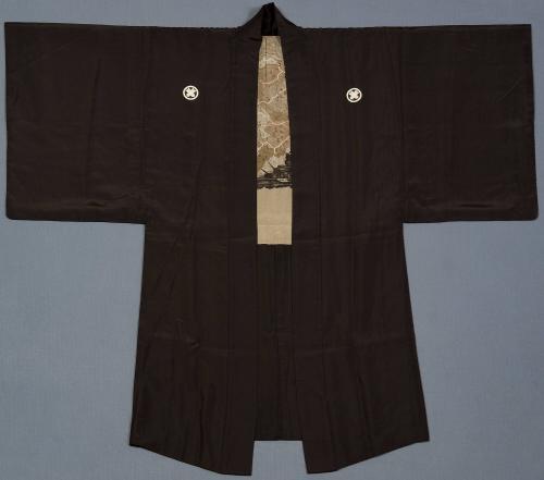 Men’s Haori (Jacket) with “Battleships near China” Haura (Lining)