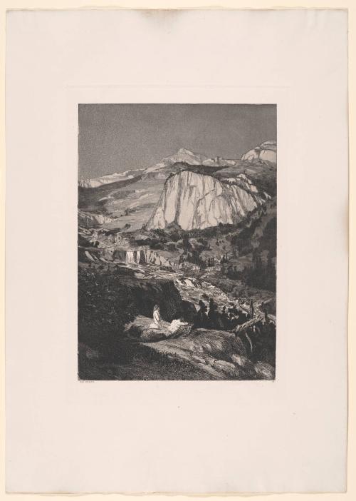 Moonlit Night, plate 5 [4] from Intermezzi [Opus IV]