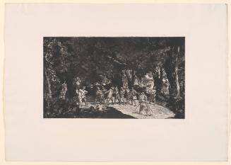 Simplicius among the Soldiers, plate 9 from Intermezzi [Opus IV]