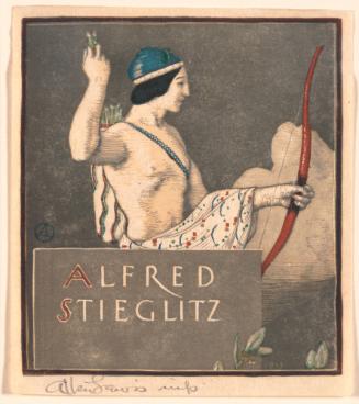 Alfred Stieglitz (Bookplate)