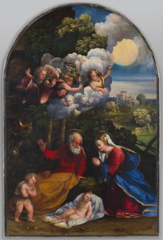 The Holy Family with the Infant St. John the Baptist