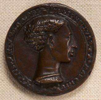 Obverse: Portrait Medal of Leonello d’Este, Duke of Ferrara (1441-1450)
Reverse: Leda and the Sawn