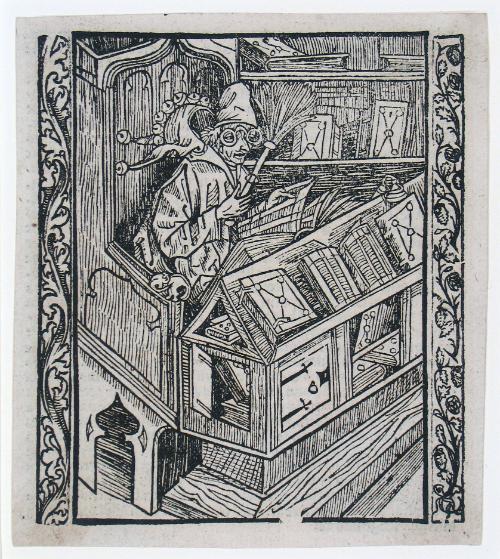 The Fool of Books, from the Ship of Fools by Sebastian Brant