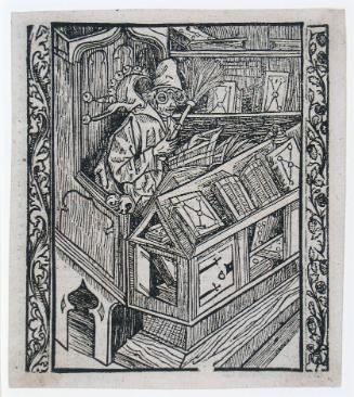 The Fool of Books, from the Ship of Fools by Sebastian Brant