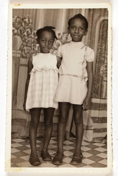 Studio Portrait of Sisters