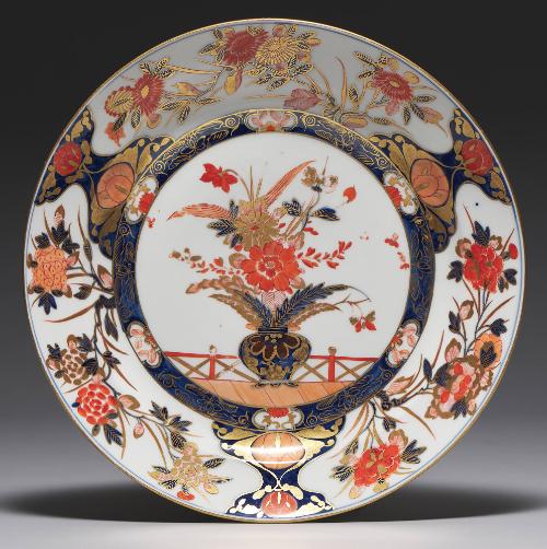 A Meissen Imari Charger