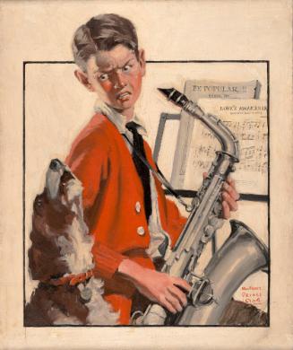 The Saxophone Player