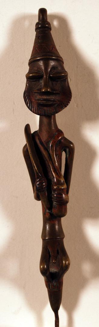 Male edan Ogboni/Osugbo Figure