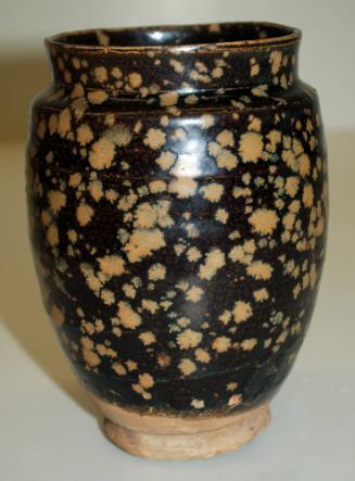 Jar with Tortoiseshell Glaze