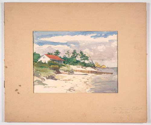 Summer Cottage Landscape