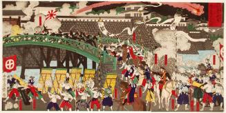 The Fierce Battle of Kumamoto Castle in the Satsuma Rebellion