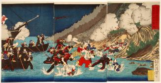 A Complete Chronicle of the Conquet of Kagoshima: The Navy Lands at Sukuchi Village in the Satsuma Rebellion